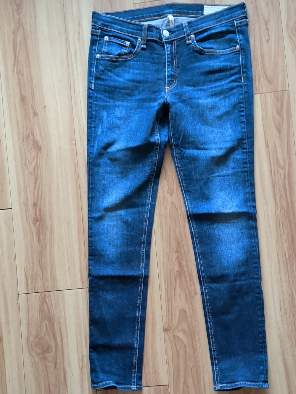 Dark Blue Women's Rag & Bone Skinny Jeans